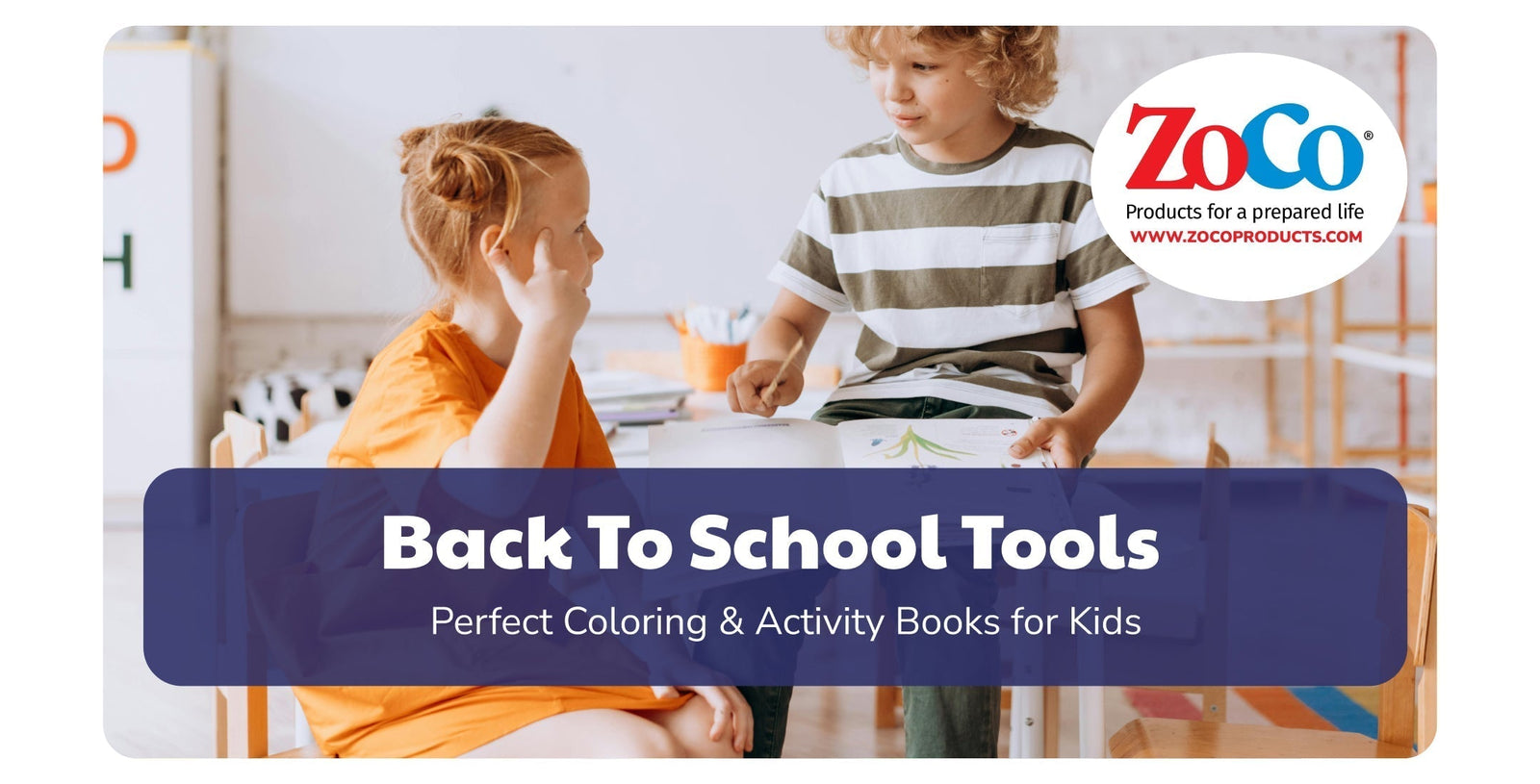 Perfect Coloring Books for Back to School