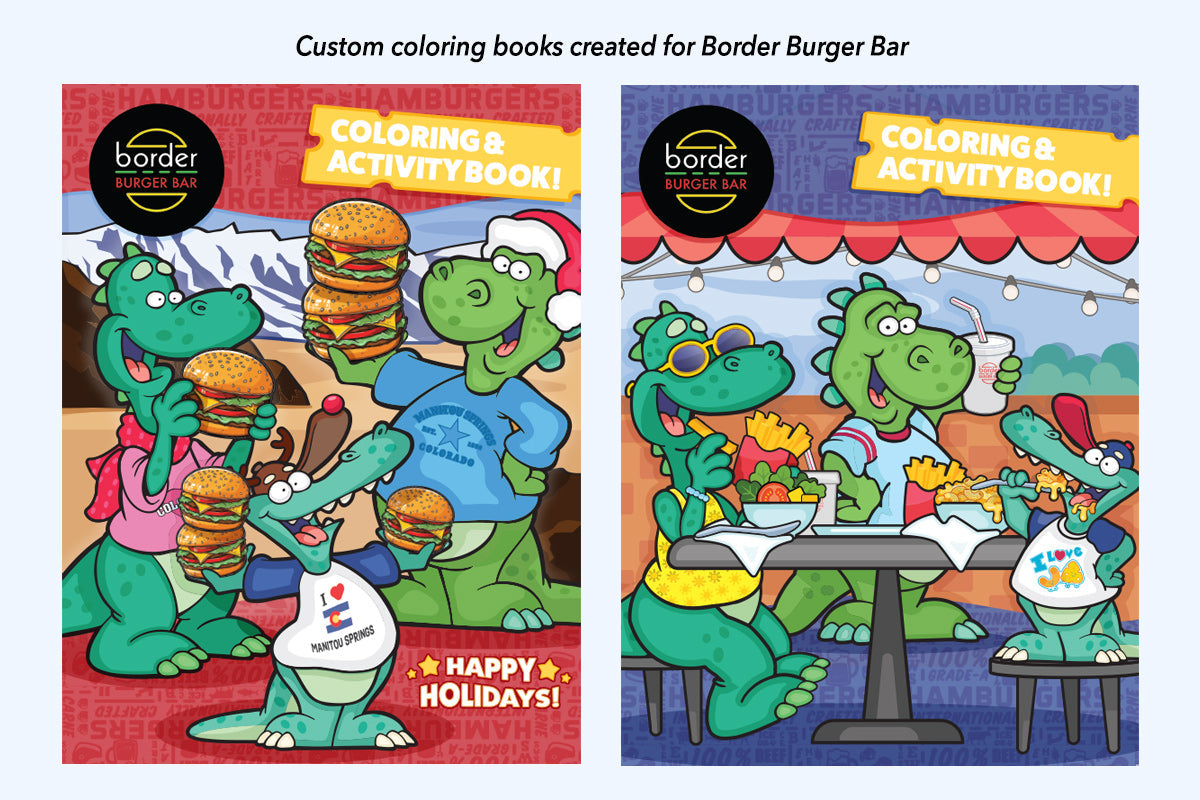 Custom Coloring Book Covers