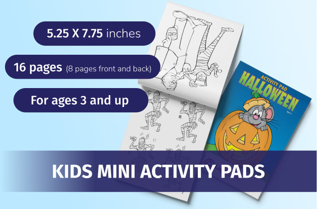 ZoCo Mini Activity Pads for Kids