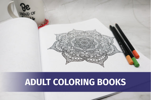 ZoCo Stress Relieving Coloring Books for Adults