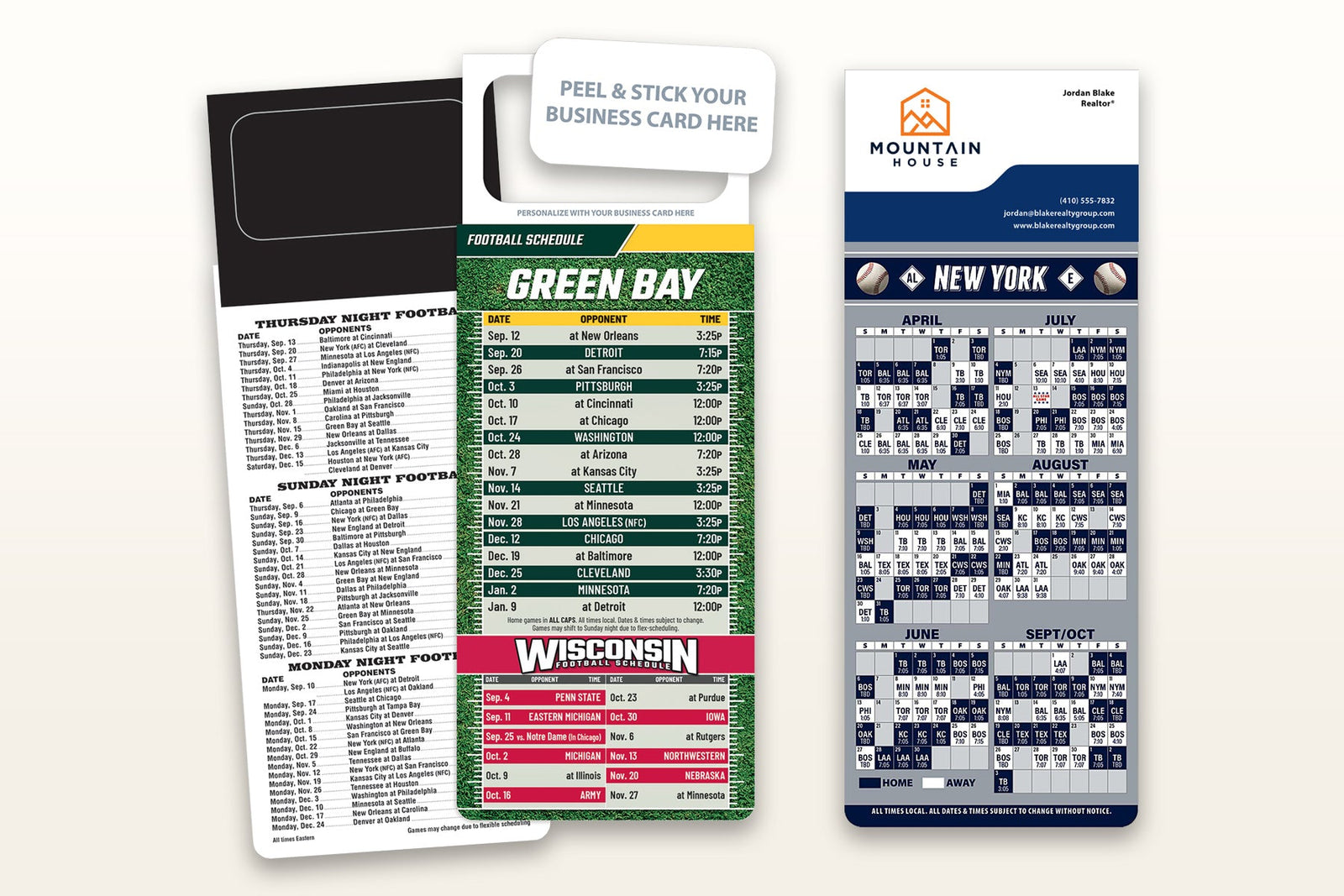 Sports Schedule Magnets