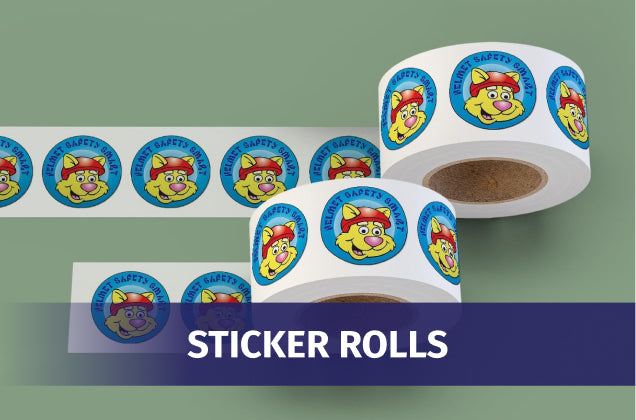 Kids Stickers in Bulk - Health, Safety & Motivational Messages