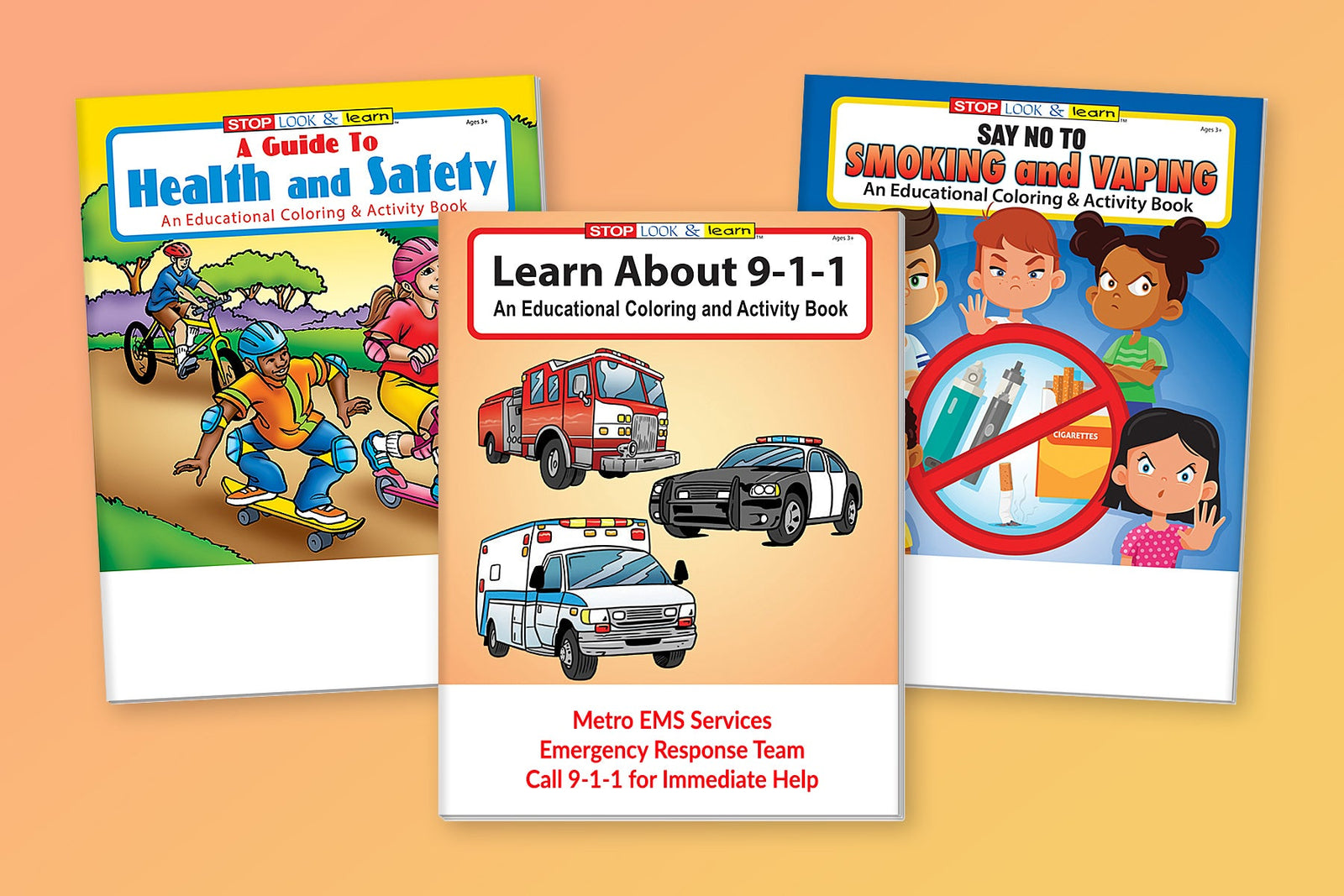 All Titles: Kids Educational & Promotional Coloring and Activity Books