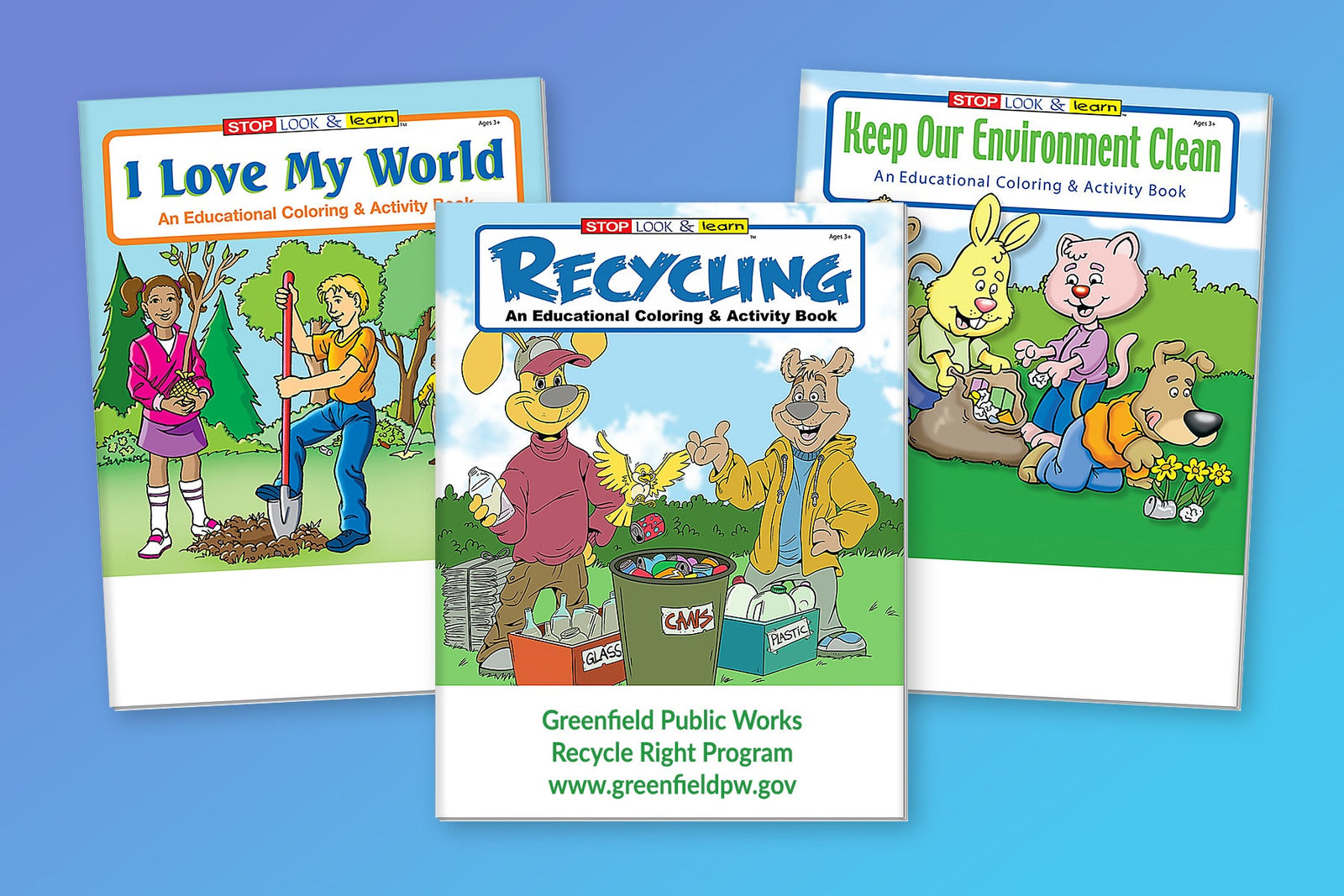 Environmental Coloring & Activity Books