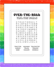 ZoCo - Tons of Trucks - Kid's Mini Activity Pads