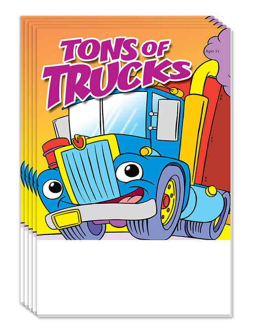 ZoCo - Tons of Trucks - Kid's Mini Activity Pads