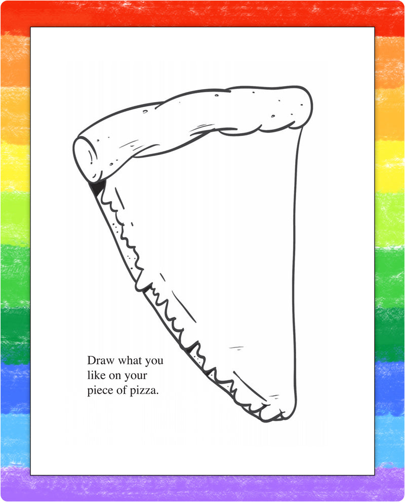 ZoCo - PIZZA - Kid's Mini Activity Pads