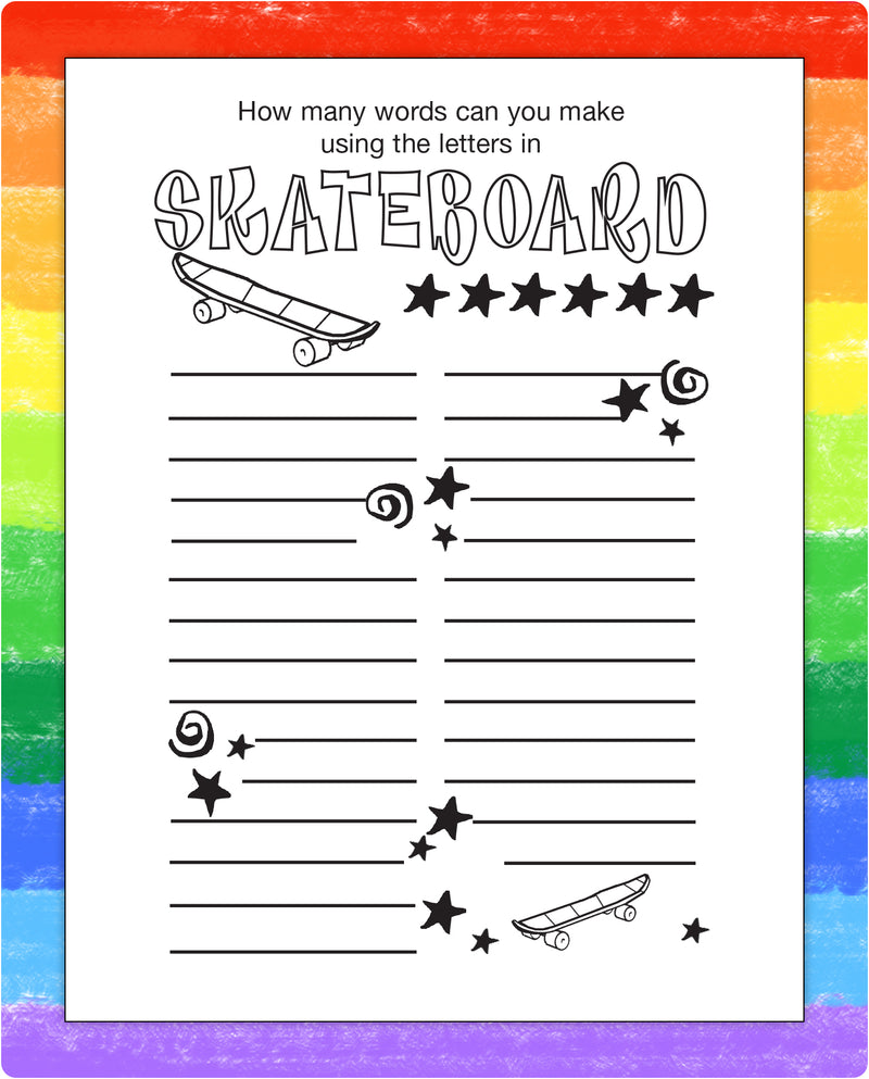 ZoCo - Kid's Mini Activity Pads