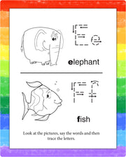 Kids coloring page inside Let’s Have Fun activity pad