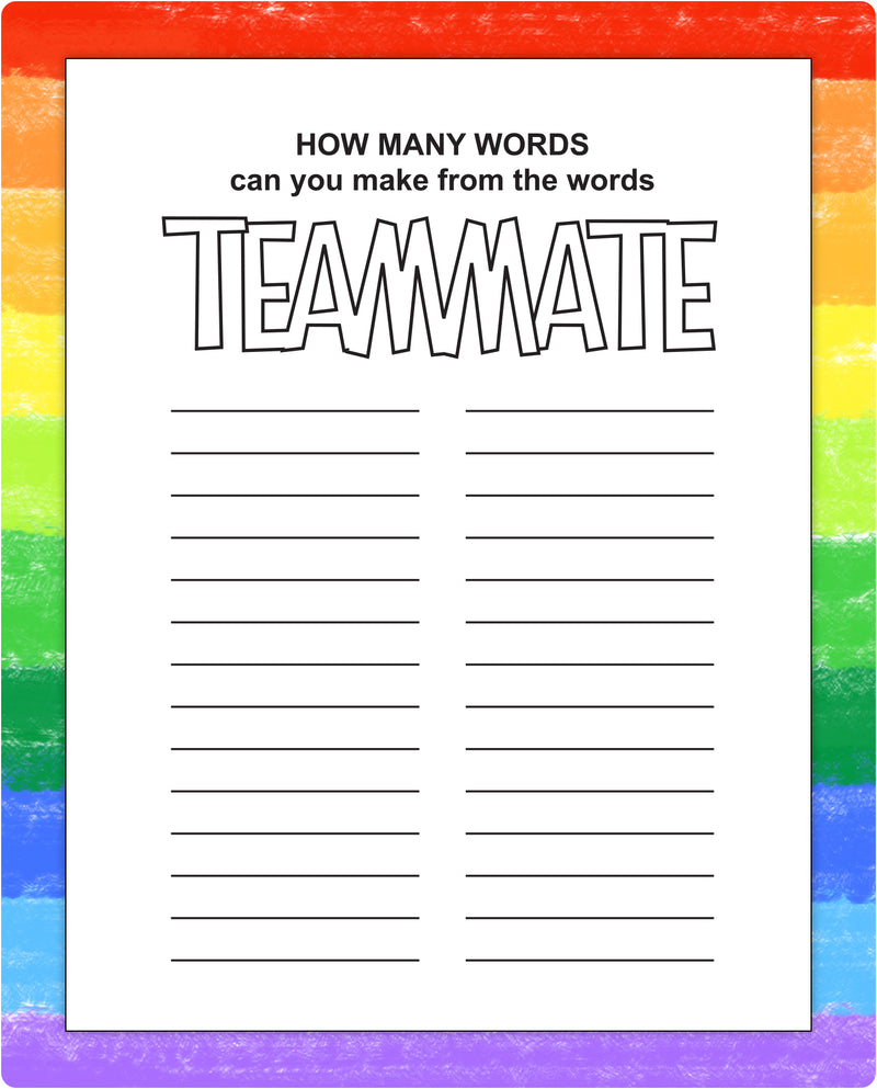 ZoCo - Sports Fun - Kid's Mini Activity Pads