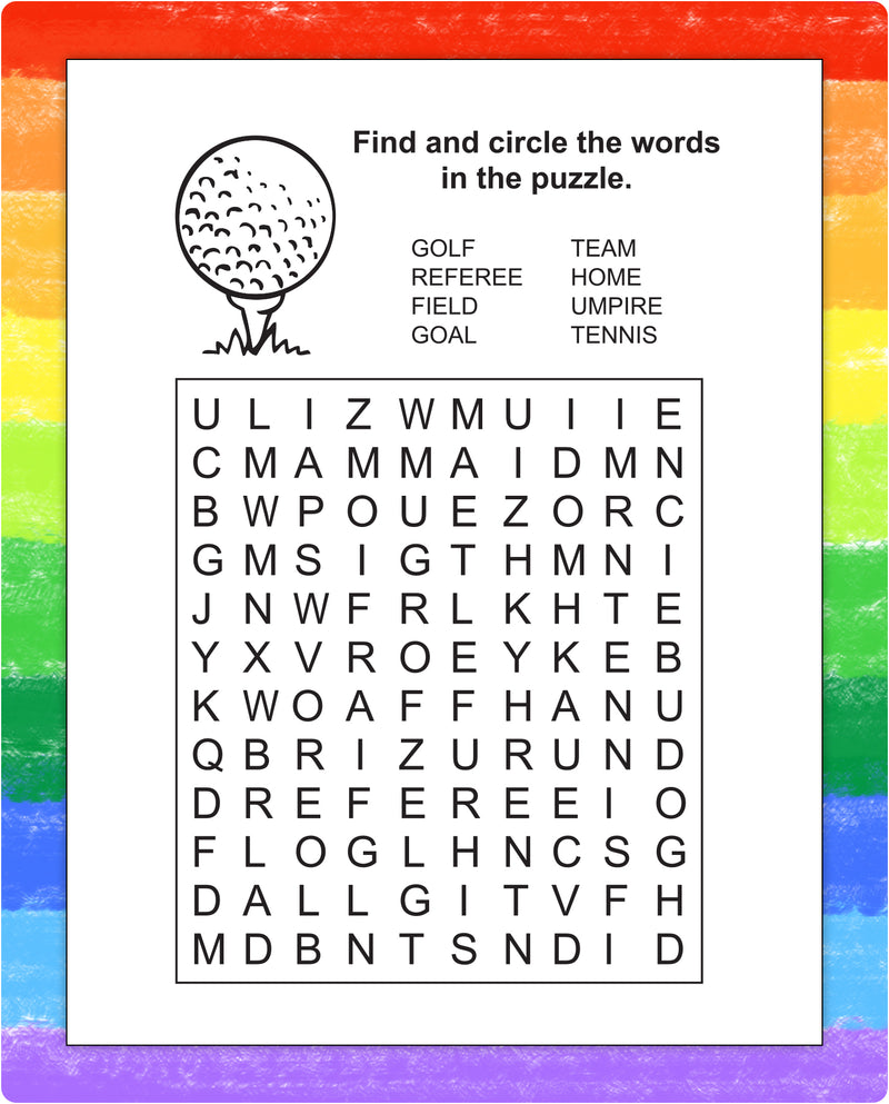 ZoCo - Sports Fun - Kid's Mini Activity Pads