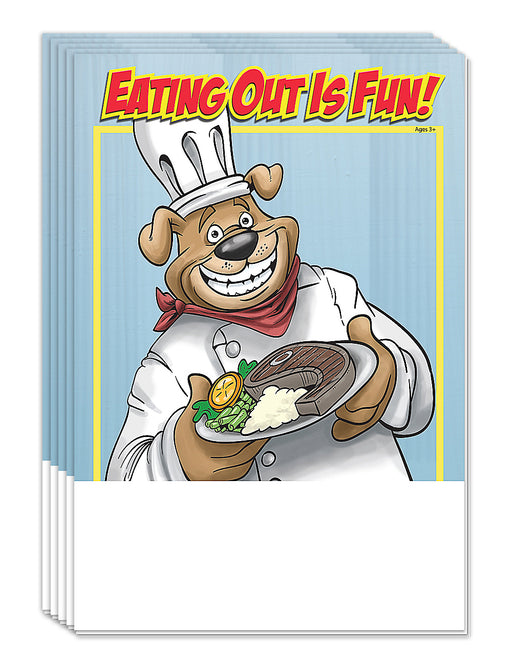 ZoCo - Eating Out is Fun - Kid's Mini Activity Pads