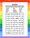 ZoCo - Word Search - Kid's Mini Activity Pads