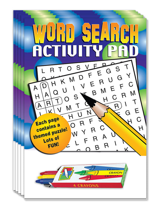 ZoCo - Word Search - Kid's Mini Activity Pads