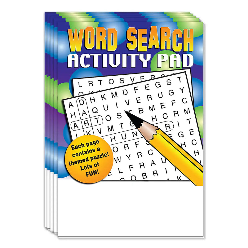 Word Search - Kids Mini Activity Pads - 5.25" x 7.75" (Min.Qty 50)