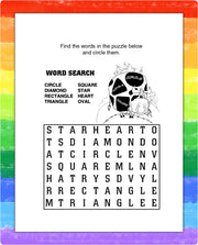 ZoCo  - Shapes are Fun - Kid's Mini Activity Pads