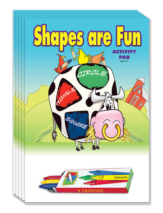 ZoCo  - Shapes are Fun - Kid's Mini Activity Pads