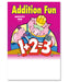 Addition Fun Kid's Mini Activity Pads (50 Pack)
