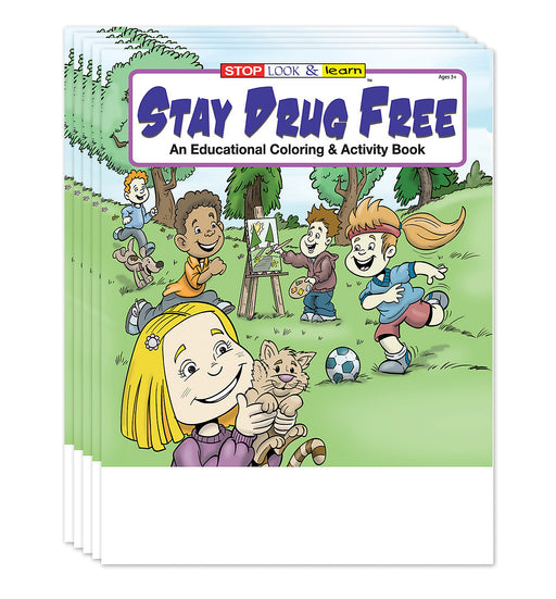 ZoCo - Stay Drug Free - Coloring & Activity Books