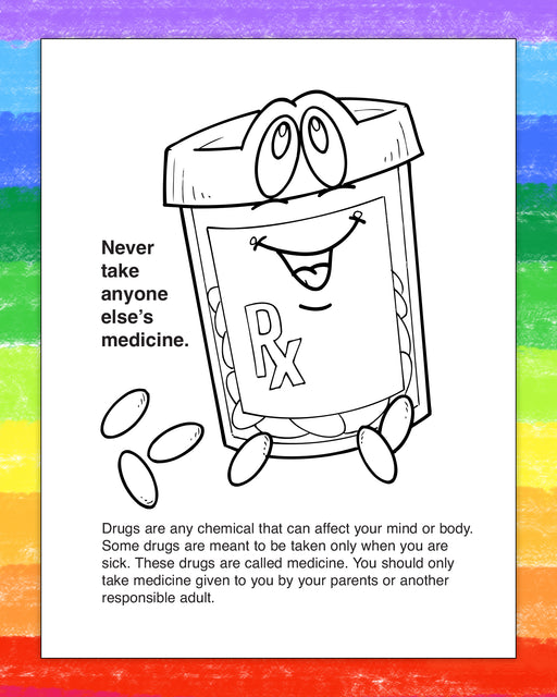 ZoCo - We Don't Need Drugs - Coloring & Activity Books