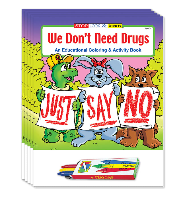 ZoCo - We Don't Need Drugs - Coloring & Activity Books