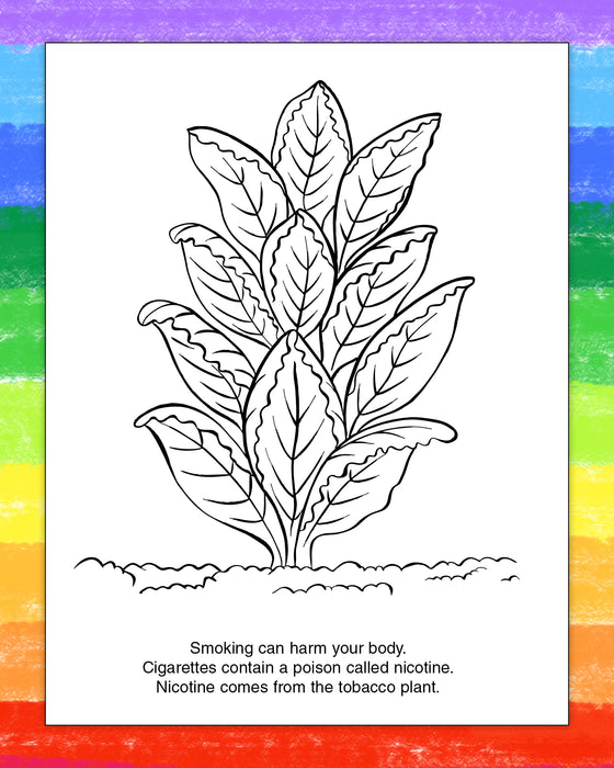 ZoCo - Say No to Smoking - Coloring & Activity Books