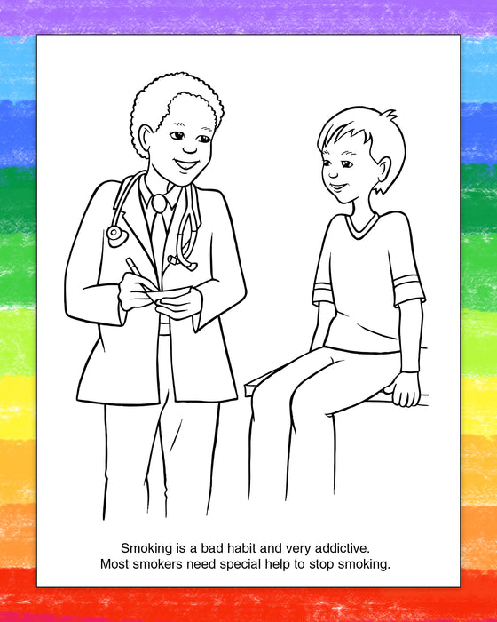 ZoCo - Say No to Smoking - Coloring & Activity Books