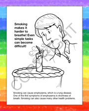 ZoCo - Be Smart, Say No to Smoking - Coloring & Activity Books