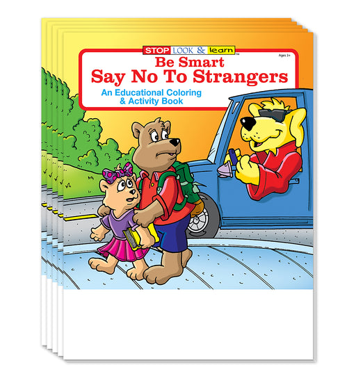 ZoCo - Be Smart, Say No to Strangers - Coloring & Activity Books