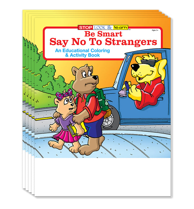 ZoCo - Be Smart, Say No to Strangers - Coloring & Activity Books