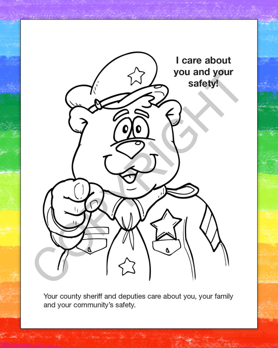 ZoCo - Your Sheriff is Your Friend - Coloring & Activity Books