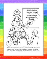 ZoCo - Police Officers Care - Coloring & Activity Books
