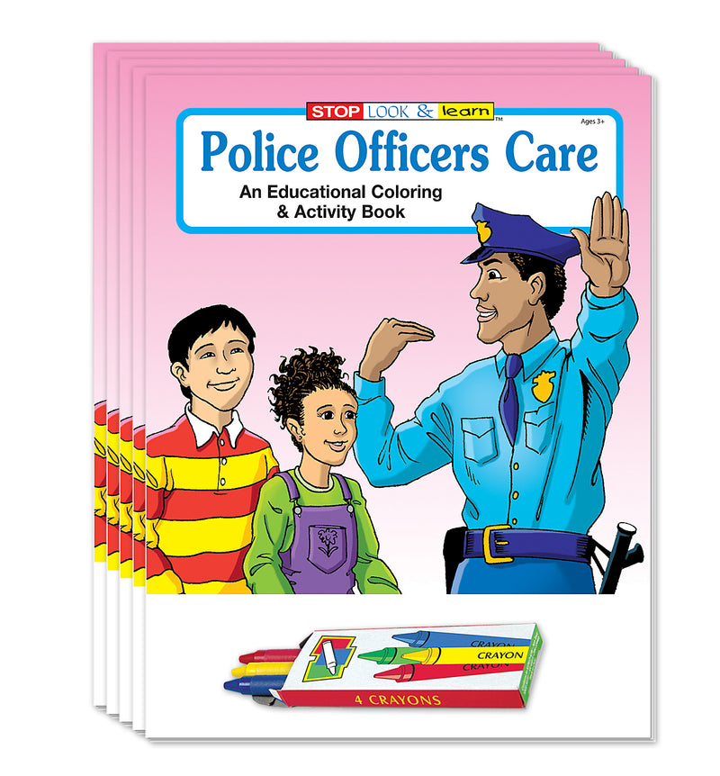 ZoCo - Police Officers Care - Coloring & Activity Books