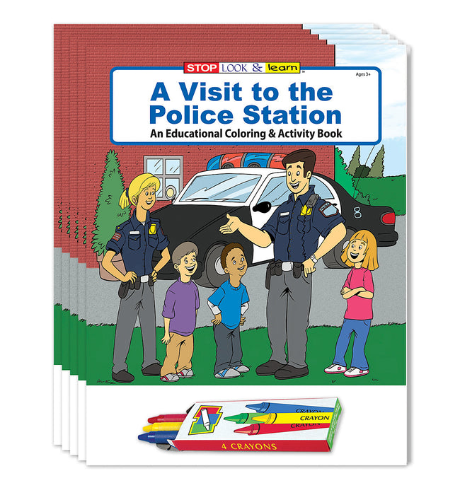 ZoCo - A Visit to The Police Station - Coloring & Activity Books