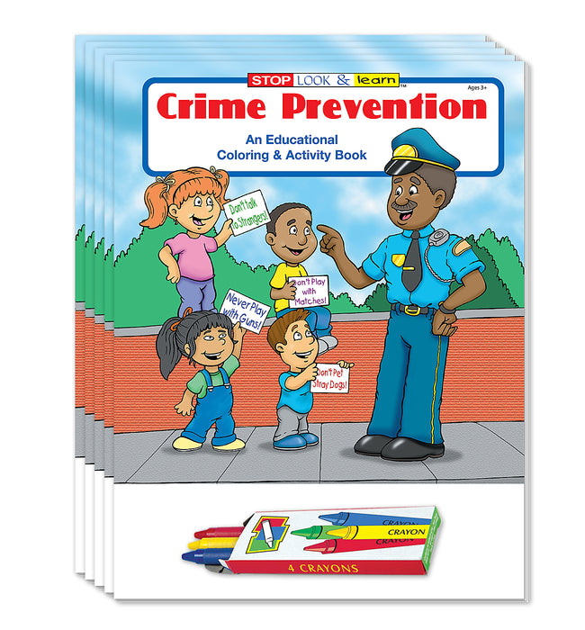 ZoCo - Crime Prevention - Coloring & Activity Books