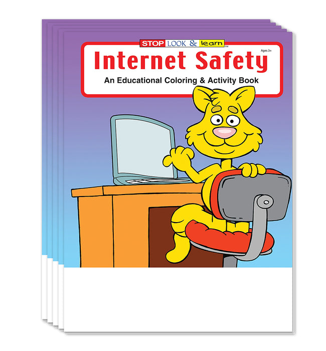 ZoCo - Internet Safety - Coloring & Activity Books