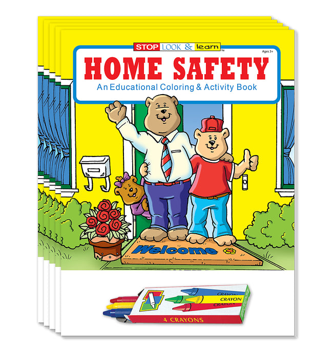 ZoCo - Home Safety - Coloring & Activity Books