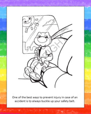 ZoCo - Seat Belt Safety - Coloring Books
