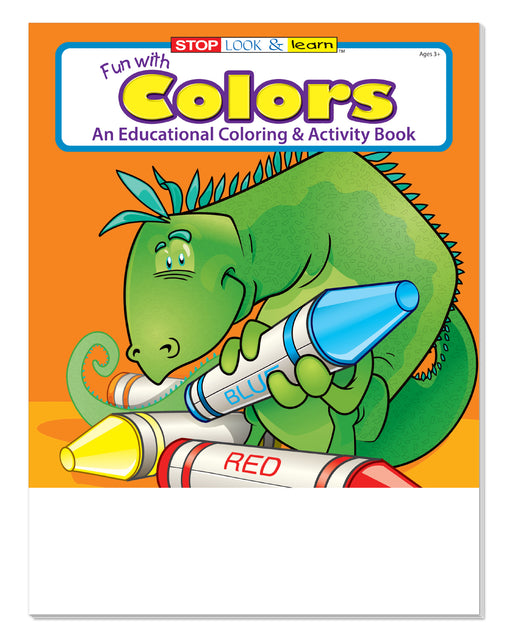 25 Pack - Fun With Colors Kid's Educational Coloring & Activity Books