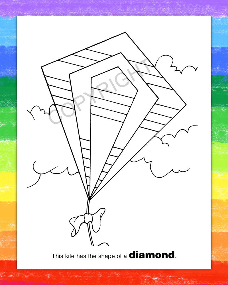 ZoCo - Fun With Shapes - Coloring & Activity Books