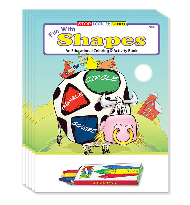 ZoCo - Fun With Shapes - Coloring & Activity Books