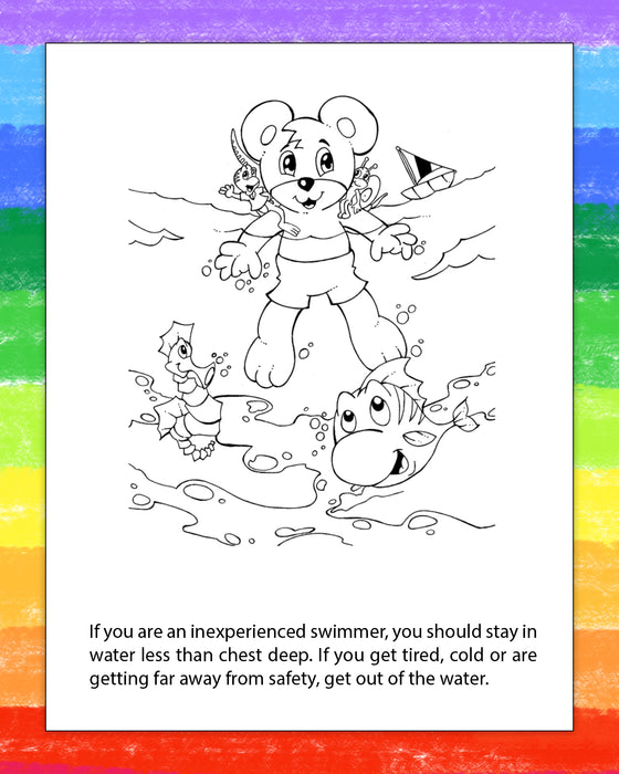 ZoCo - Ocean Safety Awareness - Coloring & Activity Books