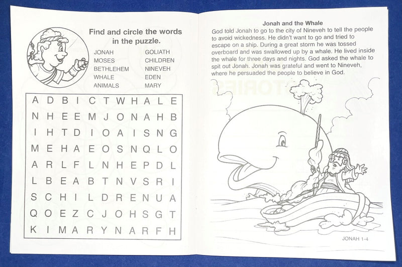 ZoCo - Bible Stories - Coloring & Activity Books