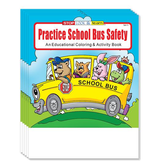 ZoCo - Practice School Bus Safety - Coloring & Activity Books