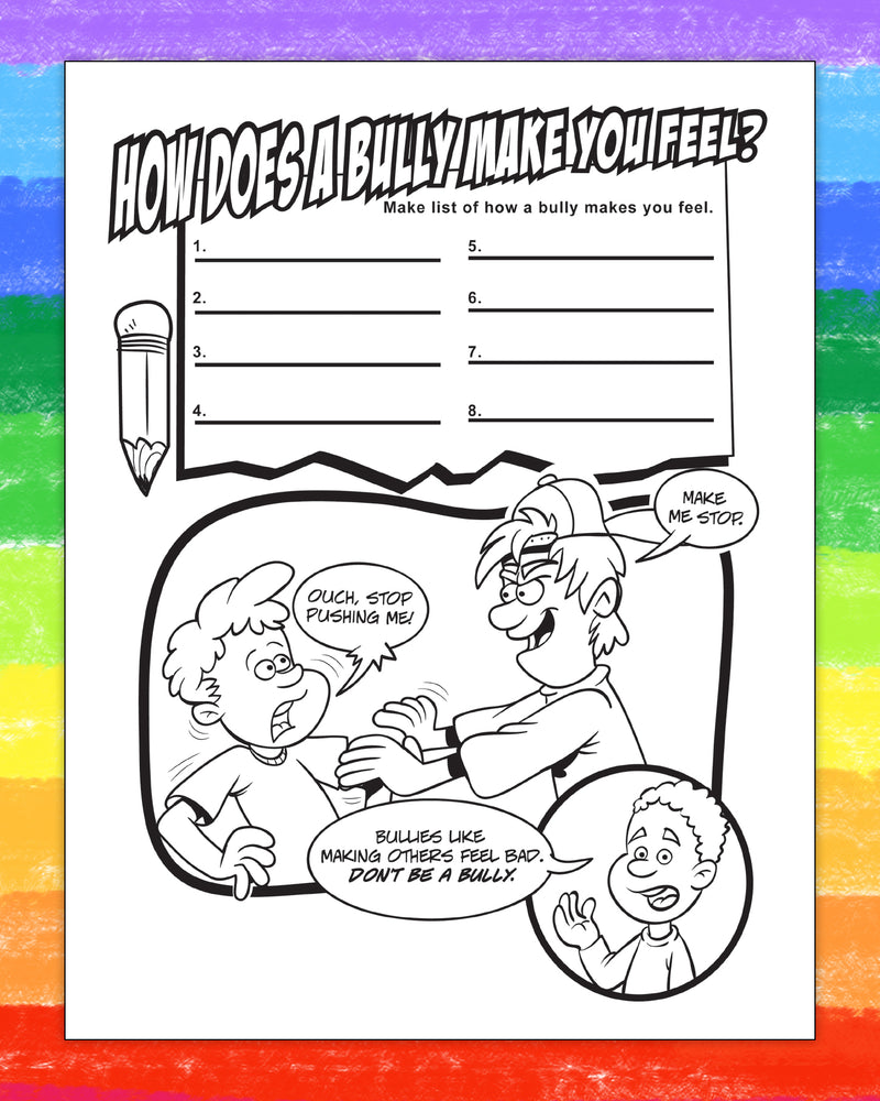 ZoCo - How to Handle Bullying - Coloring & Activity Books