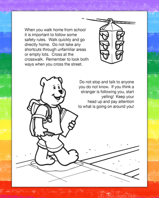 ZoCo - After School Safety - Coloring & Activity Books