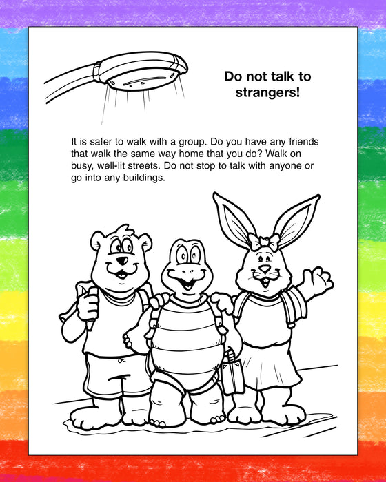 ZoCo - After School Safety - Coloring & Activity Books