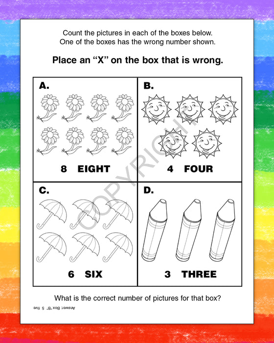 ZoCo - Fun With Numbers - Coloring & Activity Books