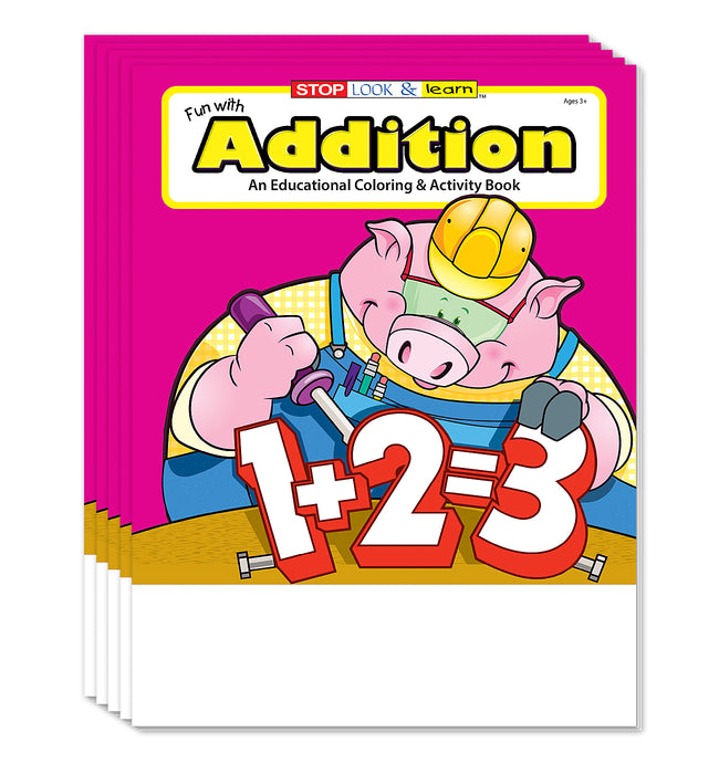 ZoCo - Fun With Addition - Coloring & Activity Books