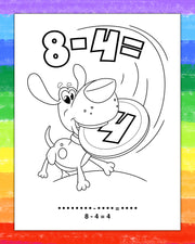 ZoCo - Fun With Subtraction - Coloring & Activity Books
